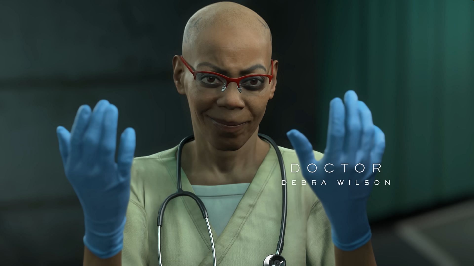 Debra Wilson as the Doctor (Image via Sportskeeda Gaming || Sony Interactive Entertainment)